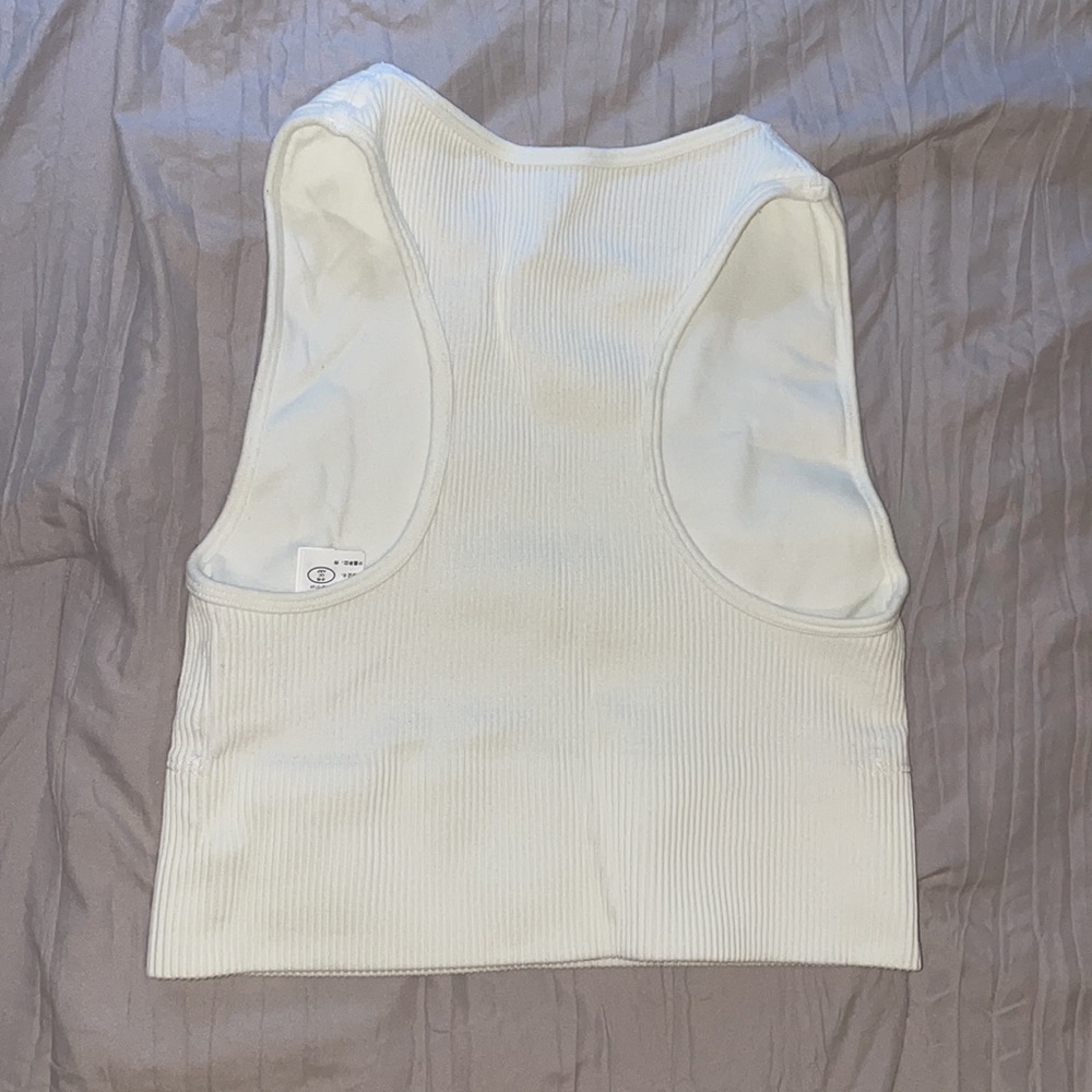 Gilly Hicks Ribbed Racerback Tank - Picture 2 of 2